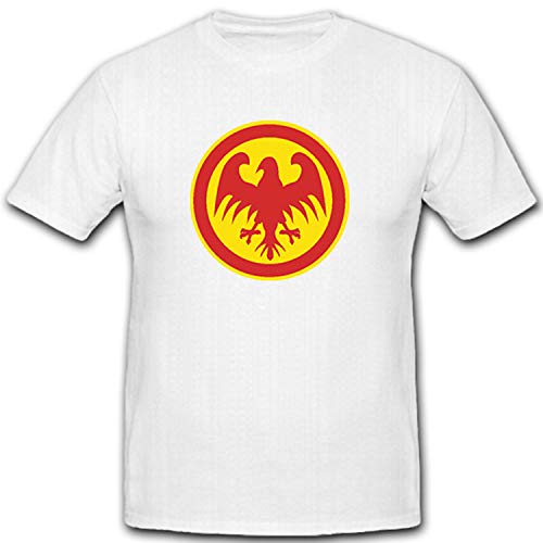 T-shirt Scutum Iovianorum seniorum Legio Palatina l'héritage romain en blanc