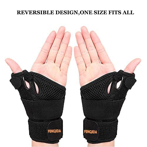 Fengjida VW-HWPZ-7VV0 Thumb Brace - Carpal Tunnel Wrist Brace Relief And Tendinitis Arthritis Sprained thumb #5