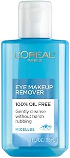 L'Oreal Paris Skincare Dermo-Expertise Oil-Free Eye Makeup Remover, Gentle Eye Makeup Remover, 4 fl. oz.