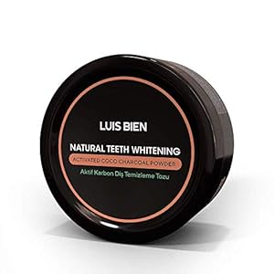 Luis Bien actieve kool tandpoeder, geactiveerde koolstof tandpoeder voor wittere tanden, whitening poeder voor witte en…