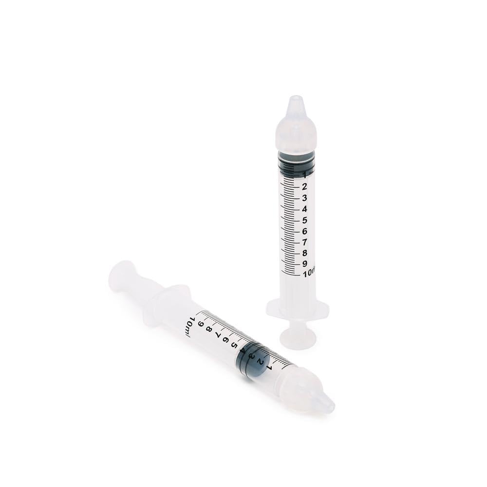 Miniland Irrigadores Nasales para Bebé +6 Meses, Lavado con Suero Fisiológico, Punta de Silicona Suave, Reutilizables | Nasal Clean Set 2