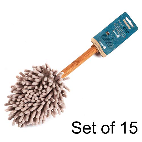 Beldray COMBO-5804 Lot de 15 plumeaux en Chenille de Bambou, 34 x 8,5 x 5,5 cm - Image 3