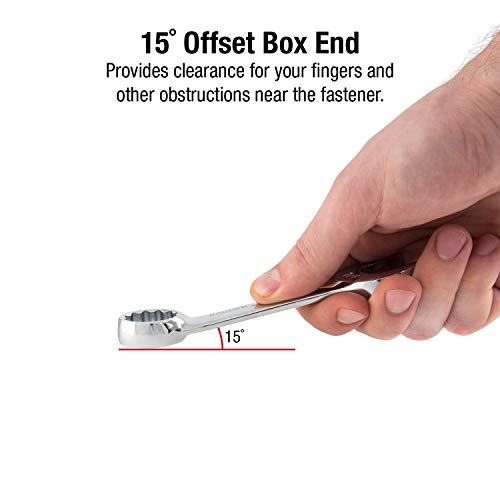 Sunex Sunex 9726 Mini Ratchet And Bit Set & 9930 Sae Stubby Combination Wrench Set, 3/8-Inch - 15/15-Inch, 11-Piece #TOP6