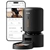 PETLIBRO Automatic Cat Feeder with Camera, 1080P HD Video with Night Vision, 5G WiFi Pet Feeder with 2-Way Audio, Low Food & Blockage Sensor, Motion & Sound Alerts for Cat & Dog Single Tray