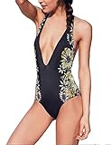 CoCo Fashion Womens Push up Padded Colorblock Bikini Swimwear Swimsuit