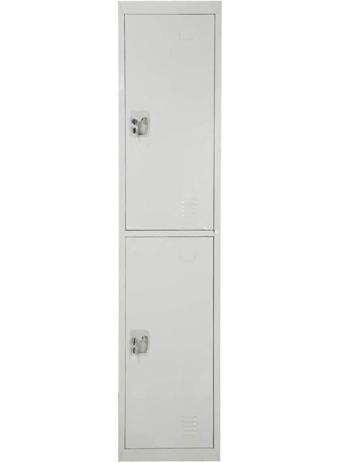 SULSHA furniture Two Door Metal Steel Locker Steel Cabinet With Keys Grey