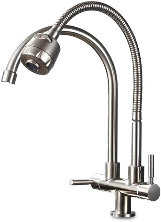 Kit de réparation robinet d'évier à double sortie pour simplifier la vaisselle en cuisine