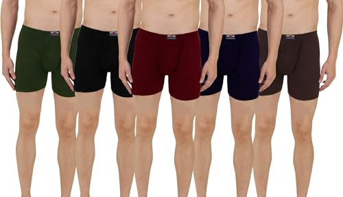 Image of HAP Men Inner Elastic Drawer Trunk /Underwear /Pack of Five