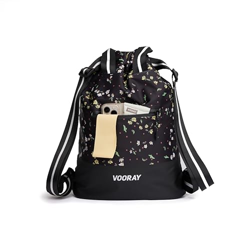 VOORAY 23L Flex Cinch Drawstring Backpack – Lightweight Travel Bag, Beach Bag for Women and Men