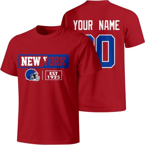 Image of ANTKING T Shirt with Custom Name Number for Men Women Gifts | Custom T Shirt for Youth Men Women Birthday Gift