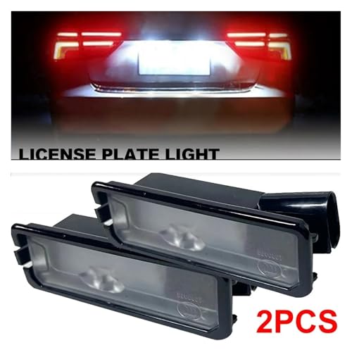 Luz LED para matrícula blanca brillante para Beetle B7 Scirocco 2
