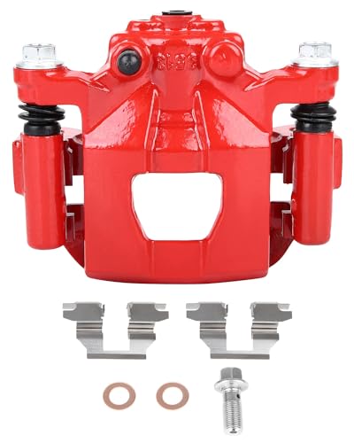 Image of cciyu Rear Left Brake Caliper Assembly w /Bracket 19-B2780A 2007 2008 2009 2010 2011 2012 For Nissan For Altima,2007 2008 For Nissan For Maxima