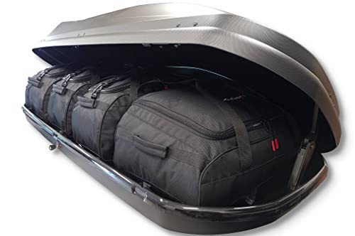 KJUST Dachbox Taschen Set 4stk kompatibel mit THULE TOURING 780