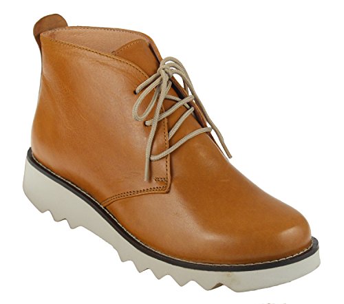 Sanita Luise Womens Lace-up Leather Boot (40EU/US Womens 9-9.5, Nature)