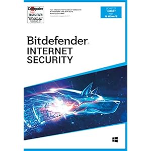 Bitdefender Internet Security 2021 1 Gerät / 18 Monate (Code in a Box)|Standard|1|18 Monate|PC|Download|Download