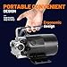 Smartbot 115V Water Transfer Pump, 1/10HP Portable Utility Pump - 330 GPH with Complete Water Hose Kit, Ideal for Efficient Water Removal from Basements, Pools, Gardens, Aquariums, and More