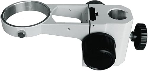 Kit de accesorios para microscopio de 0.984 in/1.299 in con zoom estéreo, brazo de enfoque de 2.992 in, soporte de tamaño de anillo para la