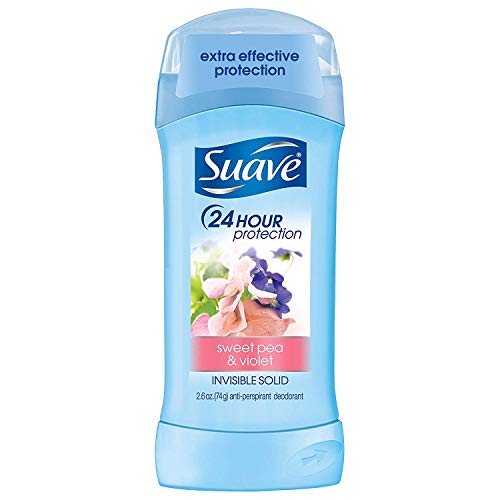 Desodorante antitranspirante sólido Suave Sweet Pea 2.6 oz miniatura 1