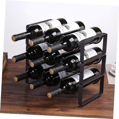 Soporte para Botellas de Vino Modular de Hierro miniatura 3