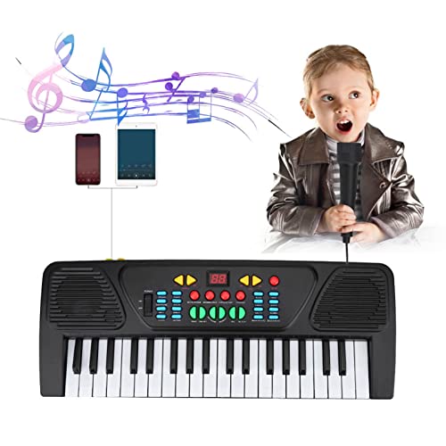 Clavier électronique Multifonctionnel à 37 Touches, Clavier électronique pour Enfants avec Microphone, Clavier de Piano… - Les Beatles, Paul McCartney, John Lennon, RIngo Starr, George Harrison Clavier électronique Multifonctionnel à 37 Touches, Clavier électronique pour Enfants avec Microphone, Clavier de Piano… – Image 6