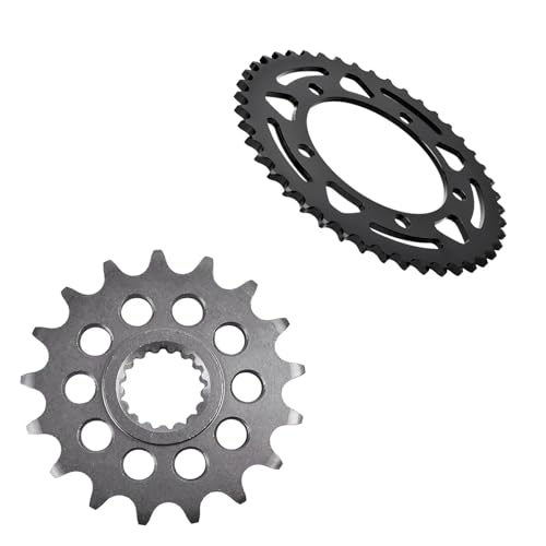 Pignons avant et arrière 525 44T 17T pour moto BMW F850GS et F900R en acier 20CrMnTi