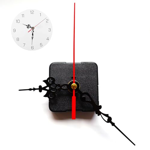 時計 ムーブメント 手作り 掛け時計用 クロック ムーブメント 時計シャフト 針セット DIY 3つのポインターセット 手作り 掛け時計