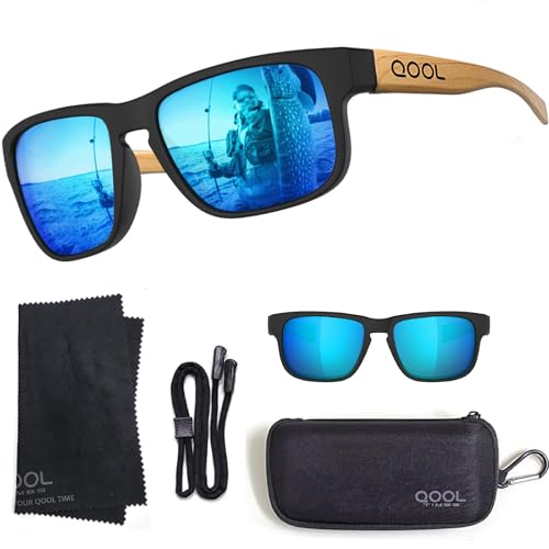 Image of Floating Polarized Fishing Sunglasses Saltwater Resistant Lenses That Coating Won't Peel Rub off