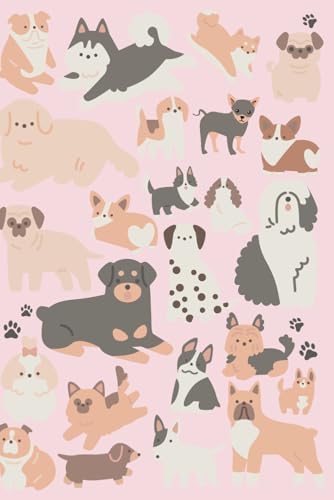 Pastel Pink Pup Whimsy: A Soft Notebook for Dog Lovers: