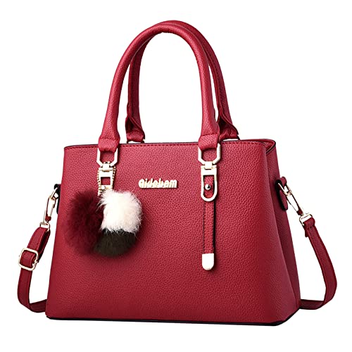 Sac à main grande capacité mode pour femme en cuir décontracté
