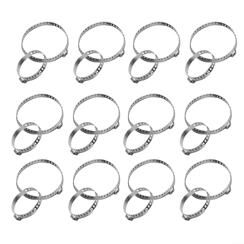 Drive Shaft Boot Clamp Set 24pcs Made of Stainless Steel for Car Axle Rubber Boot Fastening Solutions