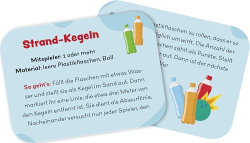 Ab ans Meer! 25 Spiele für den Tag am Strand: Spielideen für fröhliche Tage am Meer | Ideale Beschäftigung für Kinder ab 5 Jahren
