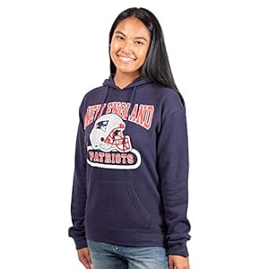 Ultra Game NFL Womens Soft Fleece Hoodie Sweatshirt