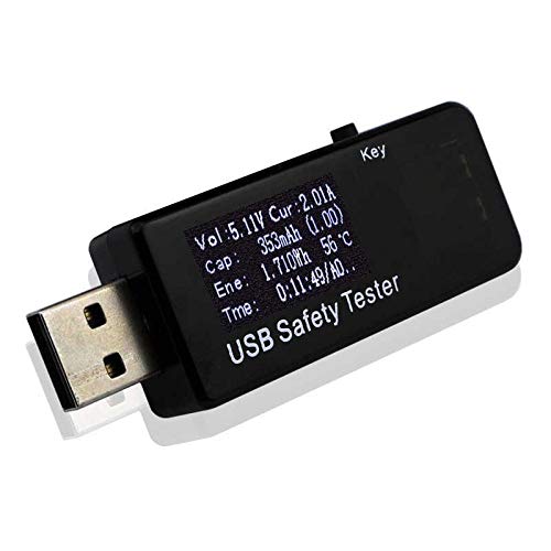XCLUMA USB Tester 3~30V DC Voltmeter ammeter current voltage power meter capacity monitor (B074JBC9RD) Amazon Price History, Amazon Price Tracker
