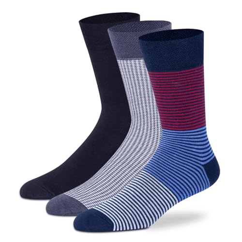 Supersox Formal/Office Calf Socks for Men Combo, Made With Breath...