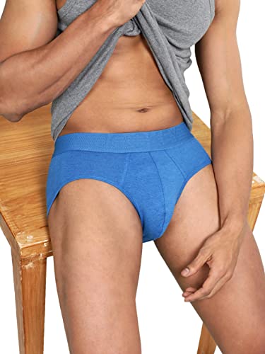 Image of Jockey LM05 Men Bamboo Cotton Elastane Stretch Breathable Mesh Brief with StayDry Treatment