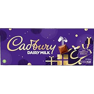 Cadbury Dairy Milk Chocolate Bar, 850g. Christmas, Stocking Filling, Confectionery, Big Night In, Thank you gift…