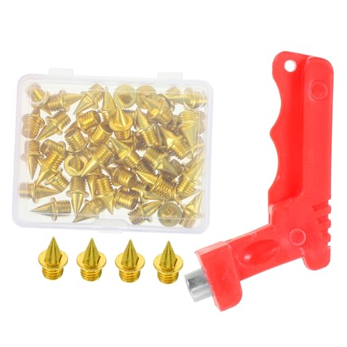 Toddmomy - Toddmomy Ersatz Schuhspikes Aus Stahl Mit Spikeschlüssel rutschfeste Leichtathletik Laufspikes Für Track Schuhe Dauerhaft Und Robust Für Sprint Und Sprung Wettkampf