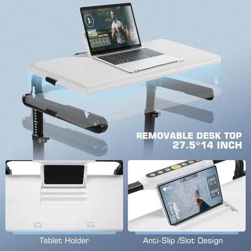 Image of ANCHEER Walking Pad Treadmill with Incline - Under Desk Treadmill, 3.5HP Portable Foldable Treadmills for Home Small Spaces, Office, Compact Running Machine with LED Display