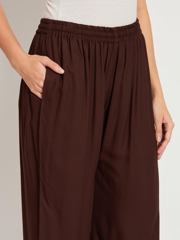 Image of Soft Colors Women Regular Fit Pocket Palazzo