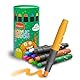 Drehbare Buntstifte für Kleinkinder, ungiftig, Aquarellstift für Kinder, schnell trocknend, ultraseidig, leicht zu reinigen, Geschenk für Jungen und Mädchen