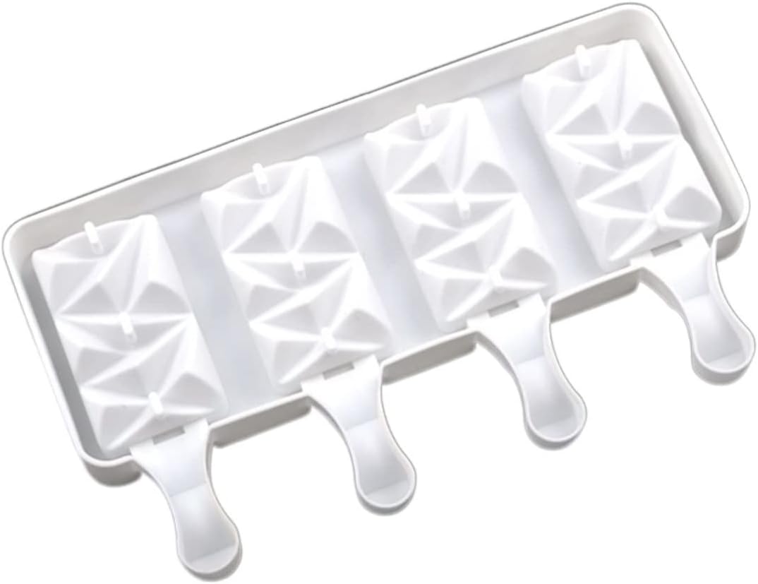 Ice Pop Molds Ice Cream Mould Silicone Popsicle Mold Summer DIY Homemade Cube Tray Pop Block Freezer Fruit Juice Dessert Maker Tool