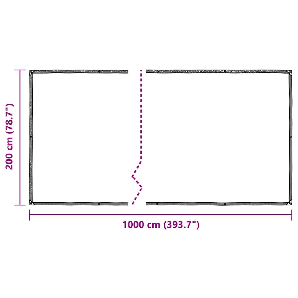 Osłona na rośliny z oczkami 2 x 10 m, wykonana z polietylenu, przezroczysta, 70%, wodoodporna, 140 g/m², do szklarni, rabatek ogrodowych, osłony rabatek i ochrony roślin w ogrodzie ozdobnym