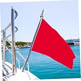 NUOBESTY Stainless Steel Flag Pole Tip Ball Weatherproof National Flags Pole Tip Replacement Part for Office Garden Outdoor Decorative Flag Pole Ornaments - Image 6