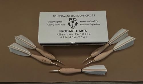 Prodart White #2 Official Tournament Darts - Dartball