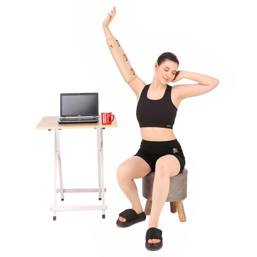 Image of Elbow Brace Arm Immobilizer Splint (XXL) | Cotton Elbow Support Stabilizer with Aluminum Strips for Fracture, Sprains, Dislocation & Arthritis Pain Relief | Adjustable & Lightweight