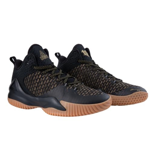 Image of PEAK High Top Mens Basketball Shoes Lou Williams Streetball Master Breathable Outdoor Sneakers Cushioning Shoes for Fitness