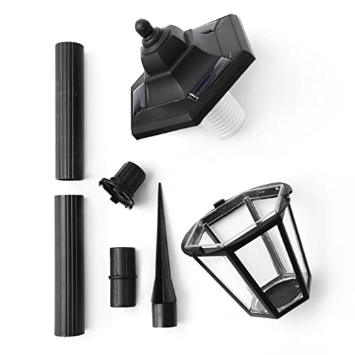 Nsxcdh Solar Lamp Post Lights, Outdoor Post Led Lights Waterproof, Pole Lights Outdoor, Floor Lamp Vintage For Backyard, Patio, Garden, Driveways, Warm White Solar Street Light #TOP1
