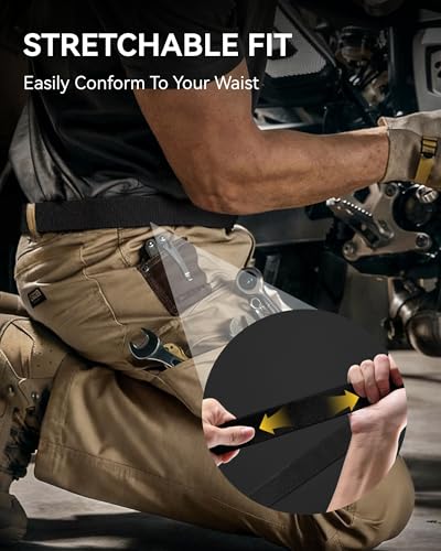 Image of Chaoren Leather Ratchet Belt 2 Pack Dress with Click Sliding Buckle 1 3 /8 inch in Gift Set Box - Adjustable Trim to Fit