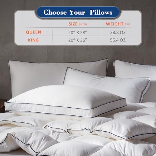 Decroom Goose Down Pillow King thumbnail 7