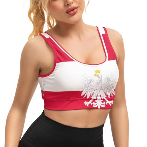Image of Yoga top Women's Cheerleading Uniform Gym Outfit Running Crop Tops Yoga Shirts Casual Tank Top